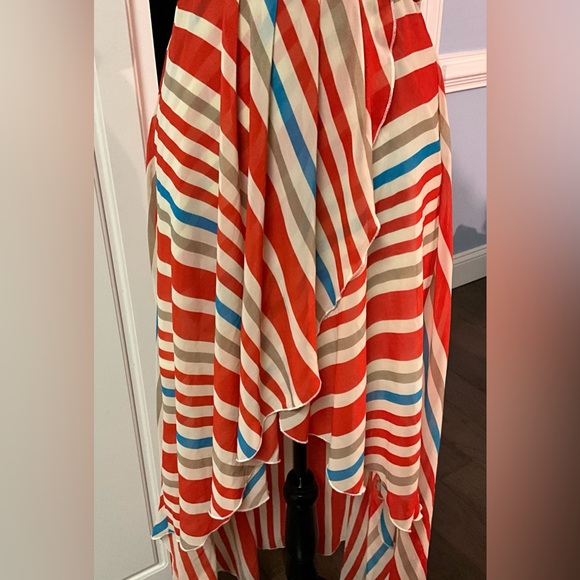 NWT Urban Cowgirl Red Light Charming Sleeveless Striped - Picture 3 of 12